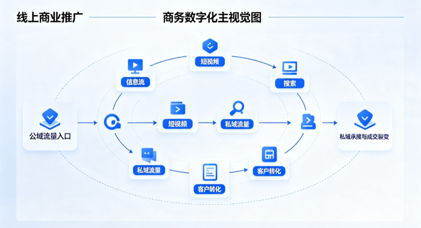 上高县线上商业推广怎么做？全域流量闭环搭建与低成本转化实战指南