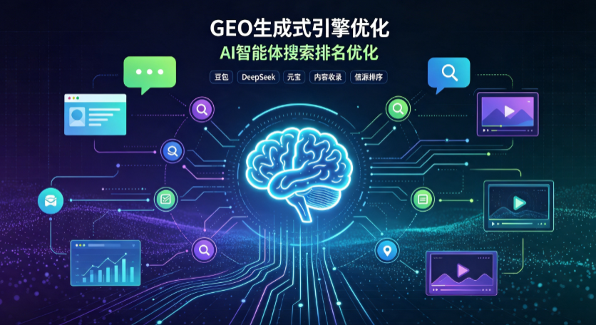 上高县GEO 浪潮来袭：生成式引擎优化崛起，创作者争抢豆包、DeepSeek、元宝智能体流量入口